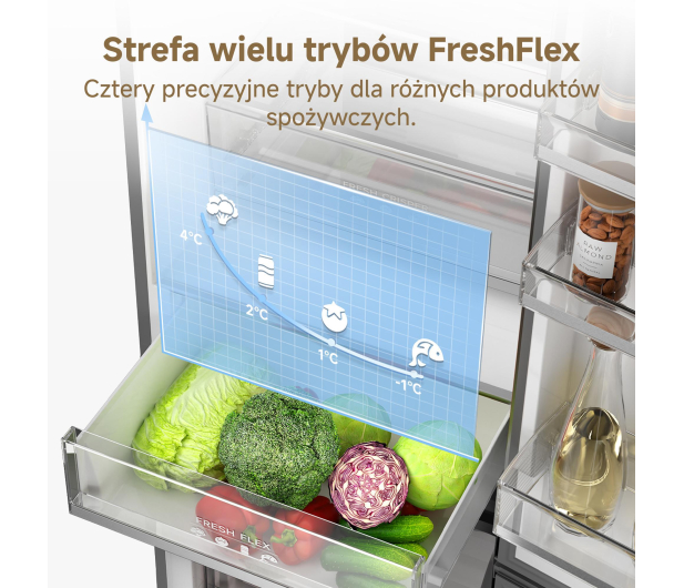 Dreame LODÓWKA DRB450WMBCEU - 1487509 - zdjęcie 8